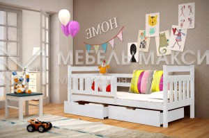 Кровать детская Мюли из массива дерева