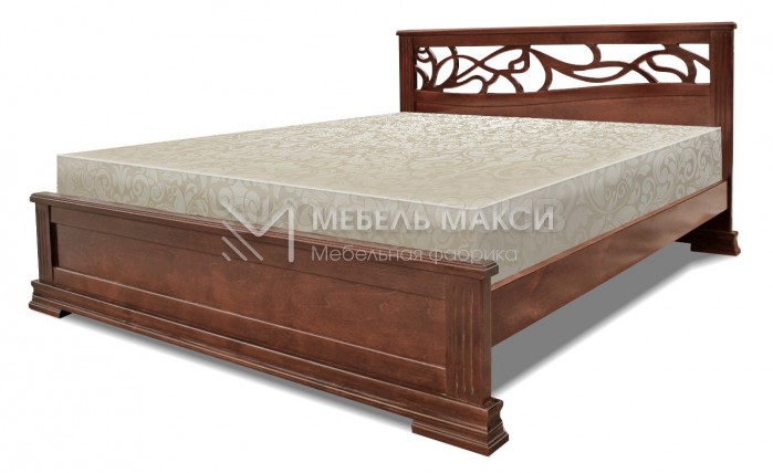 Кровать Оливия из массива дерева