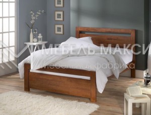 Кровать Дания из массива дерева