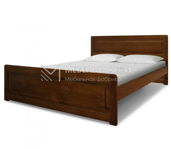 Кровать Амели из массива дерева