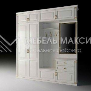 Прихожая из массива Валенсия Ш-240см,В-250см,Г-50см