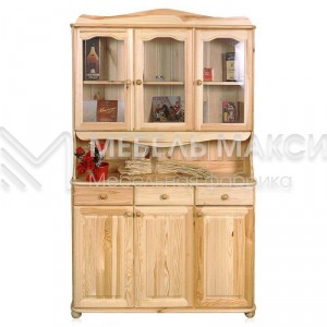 Буфет из массива дерева - 013 Ш-135см,В-200см,Г-35/50см