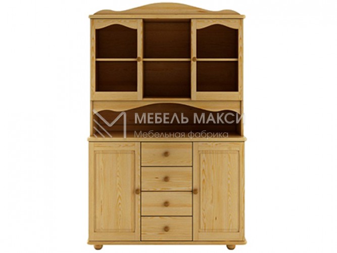 Буфет из массива дерева - 025 Ш-130см,В-190см,Г-50см