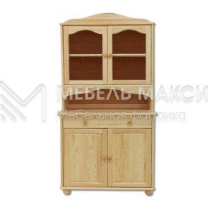 Буфет из массива дерева - 023 Ш-90см,В-190см,Г-50см