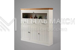 Буфет из массива дерева Глория Ш-130см,В-150см,Г-45см