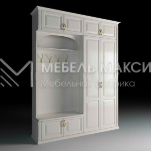 Прихожая из массива Валенсия 550 Ш-200см,В-250см,Г-50см