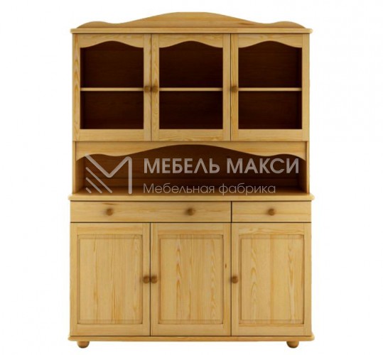 Буфет из массива дерева - 050 Ш-150см,В-190см,Г-50см