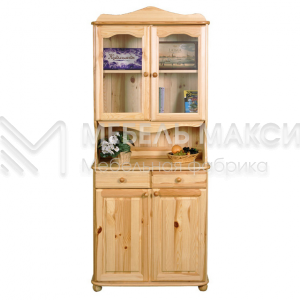 Буфет из массива дерева - 030 Ш-90см,В-200см,Г-50см