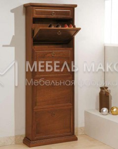 Обувница из массива - 118 Ш-60см,В-150см,Г-40см