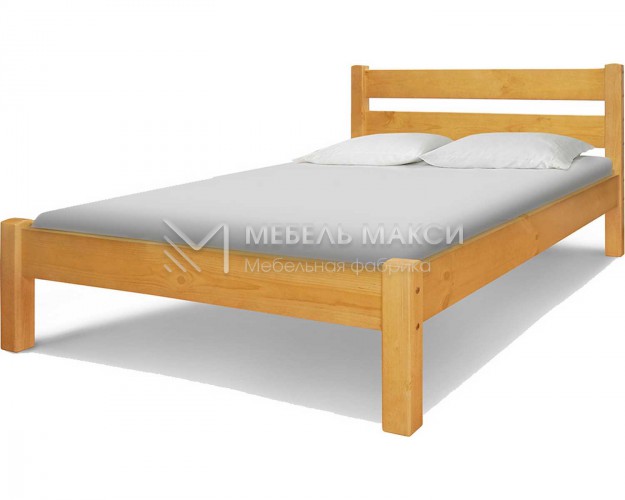Кровать Дафна модель№2 из массива дерева