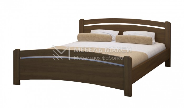 Кровать Виктория модель№2 из массива дерева