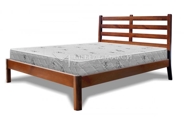 Кровать Вилора из массива дерева