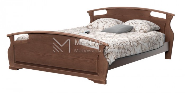 Кровать Аврора модель№2 из массива дерева