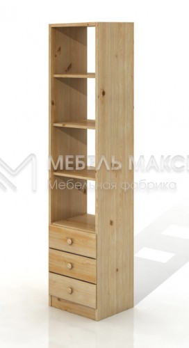 Стеллаж Витязь модель№1 из массива Ш-60см,В-200см,Г-40см
