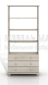 Стеллаж Витязь модель№3 из массива Ш-80см,В-190см,Г-40см