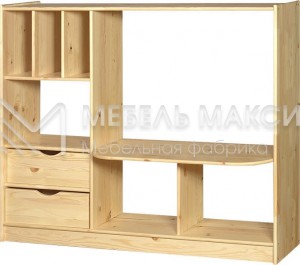 Стеллаж Витязь модель№13 из массива Ш-180см,В-160см,Г-35см