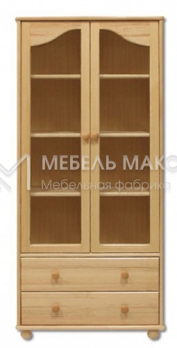 Книжный шкаф Витязь модель№2 из массива Ш-80см,В-190см,Г-35см