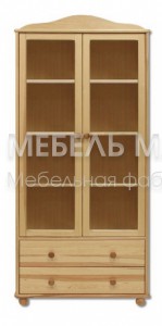 Книжный шкаф Витязь модель№3 из массива Ш-80см,В-190см,Г-35см