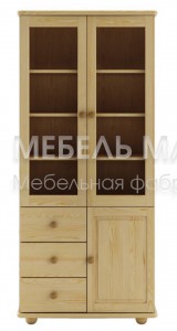 Книжный шкаф Витязь модель№4 из массива Ш-80см,В-190см,Г-35см
