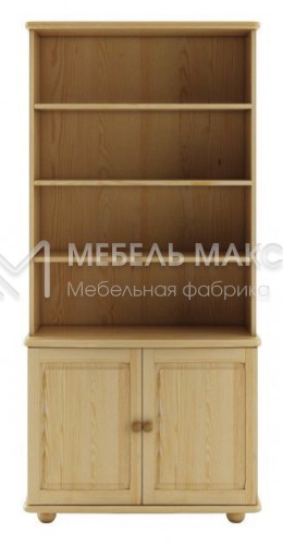 Книжный шкаф Витязь модель№7 из массива Ш-80см,В-190см,Г-40см