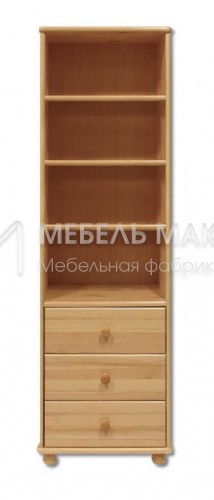Книжный шкаф Витязь модель№9 из массива Ш-60см,В-190см,Г-40см