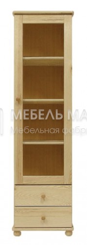 Книжный шкаф Витязь модель№10 из массива Ш-40см,В-190см,Г-30см