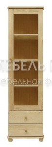 Книжный шкаф Витязь модель№10 из массива Ш-40см,В-190см,Г-30см
