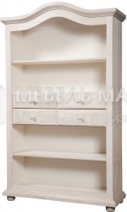 Книжный шкаф Лотос из массива Ш-100см,В-200см,Г-40см