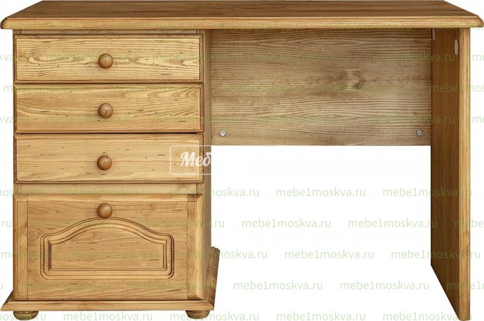 Письменный стол Лотос - 2 из массива Ш-120см,В-75см,Г-60см