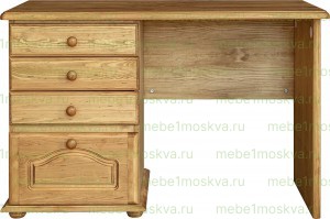 Письменный стол Лотос - 2 из массива Ш-120см,В-75см,Г-60см