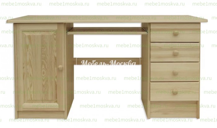 Письменный стол №114 из массива Ш-150см,В-75см,Г-60см