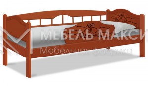 Кровать Китенок из массива дерева