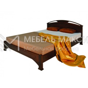 Кровать Омега модель №1 из массива дерева