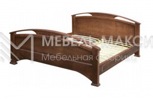 Кровать Омега модель №4 из массива дерева