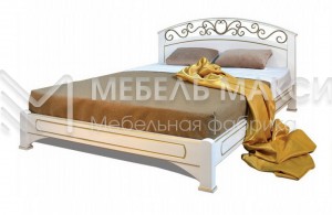 Кровать Омега модель №5 из массива дерева