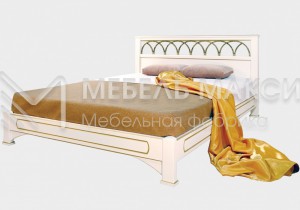 Кровать Омега модель №9 из массива дерева