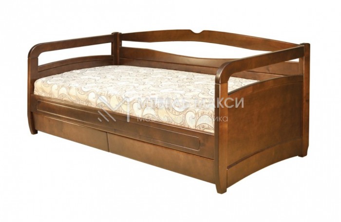 Кровать Омега модель №12 из массива дерева