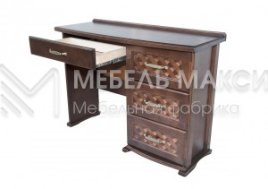 Письменный стол серии Омега модель №1 из массива Ш-120см,В-85см,Г-60см