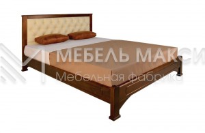 Кровать Омега модель №6 из массива дерева