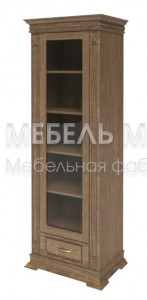 Книжный шкаф Верди - 308 из массива Ш-60см, В-200см,Г-45см