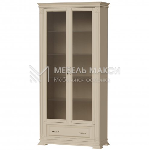 Книжный шкаф Верди - 125 из массива Ш-100см,В-210см,Г-45см