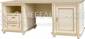 Письменный стол Мальта №4 из массива Ш-180см,В-75см,Г-60
