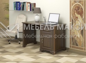 Письменный стол ПС-51 из массива Ш-120см,В-75см,Г-60см