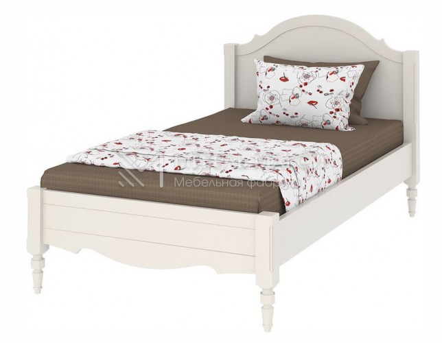 Кровать Амелия модель №1 МДФ+Бук