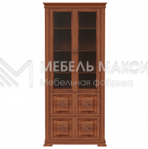 Шкаф Витрина Верди - 137 из массива Ш-90см,В-200см,Г-45см