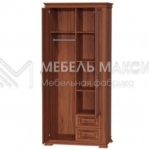 Шкаф Верди - 136 из массива Ш-100см,В-220см,Г-60см