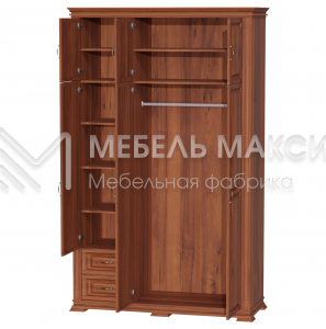 Шкаф Верди - 532 из массива Ш-150см,В-240см,Г-60см