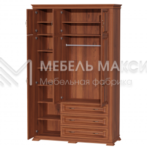 Шкаф Верди - 531 из массива Ш-150см,В-240см,Г-60см