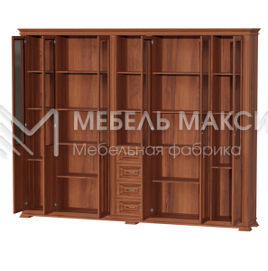 Библиотека Верди - 245 из массива Ш-280см,В-220см,Г-45см