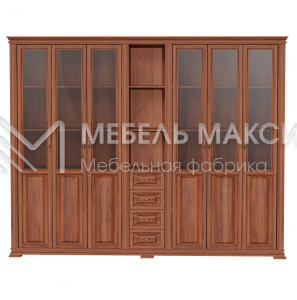 Библиотека Верди - 245 из массива Ш-280см,В-220см,Г-45см